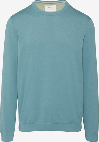 Pull-over s.Oliver en bleu : devant