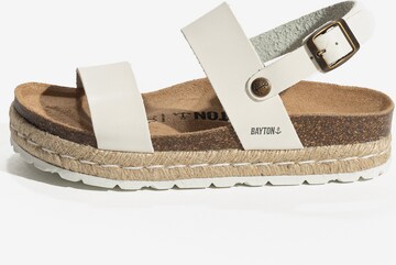 Bayton Sandaler 'Kenji' i hvid: forside