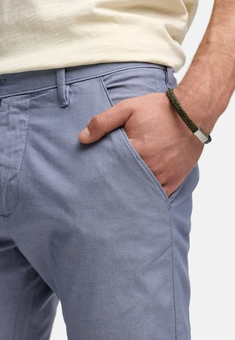 JEFF Regular Chino trousers 'Hezekiah' in Blue