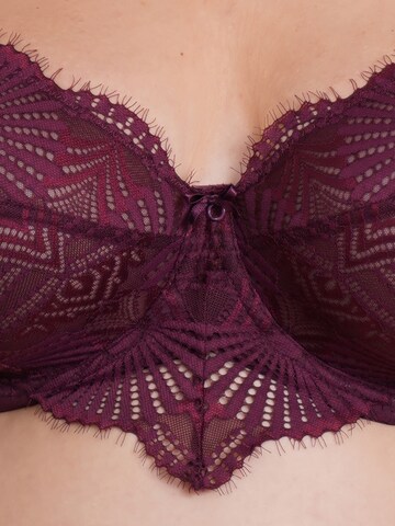 SugarShape High neck Bra 'Lola' in Purple