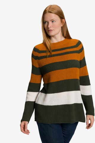 Ulla Popken Sweater in Orange: front