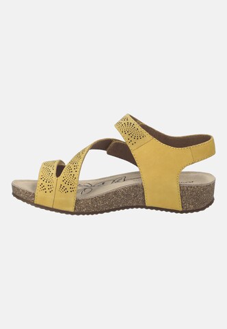 JOSEF SEIBEL Sandals 'TONGA 78' in Yellow