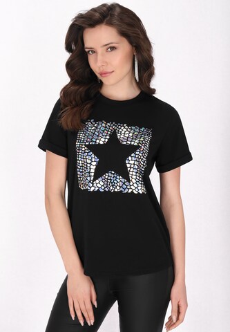 faina Shirt 'Fashion Look' in Black: front