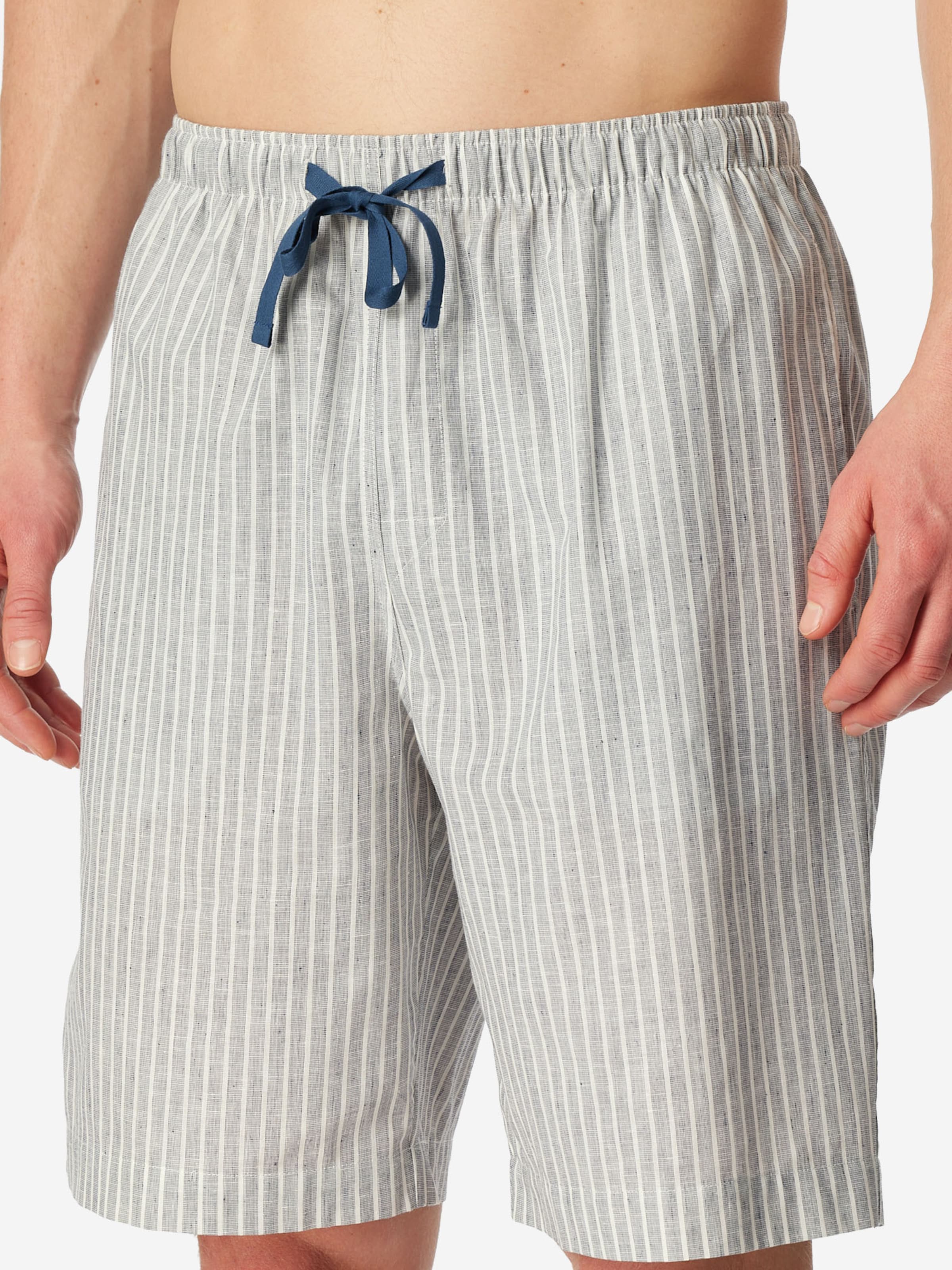 SCHIESSER Pyjamabroek ' Mix Relax ' in Beige: voorkant