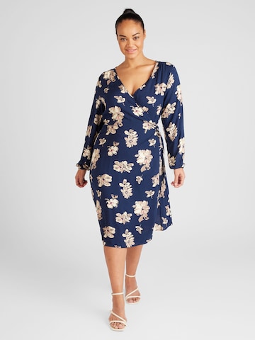 ONLY Carmakoma Dress 'NOVA DITTE LIFE' in Blue: front