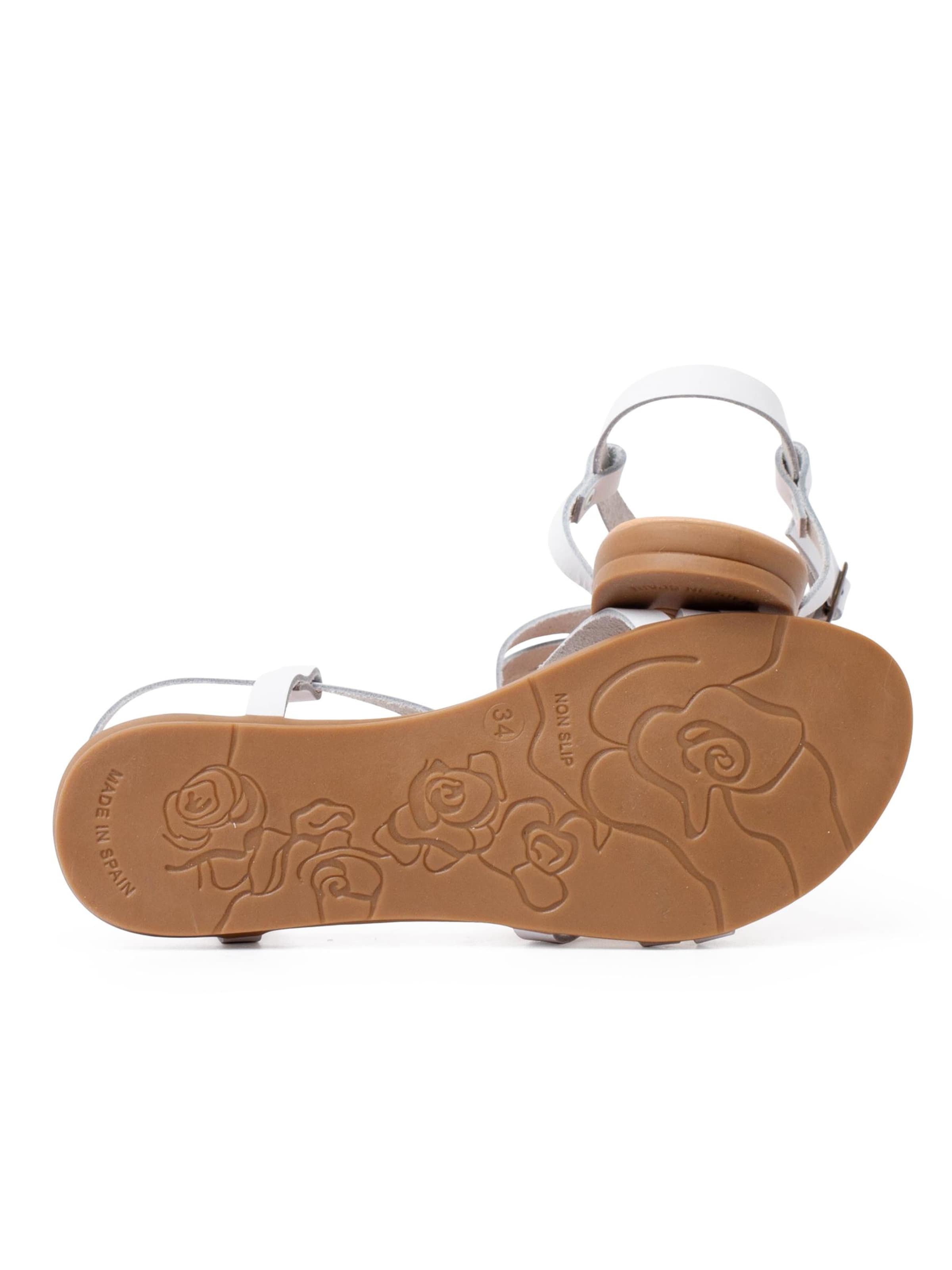 Sandalo di Pisamonas in bianco