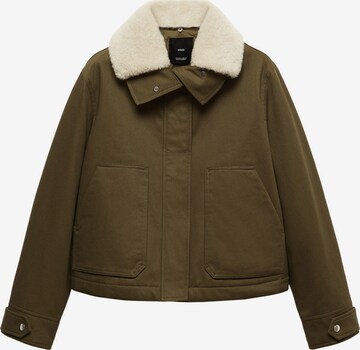 MANGO Between-Season Jacket 'Heidy' in Green: front