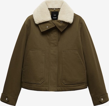 MANGO Between-Season Jacket 'Heidy' in Green: front