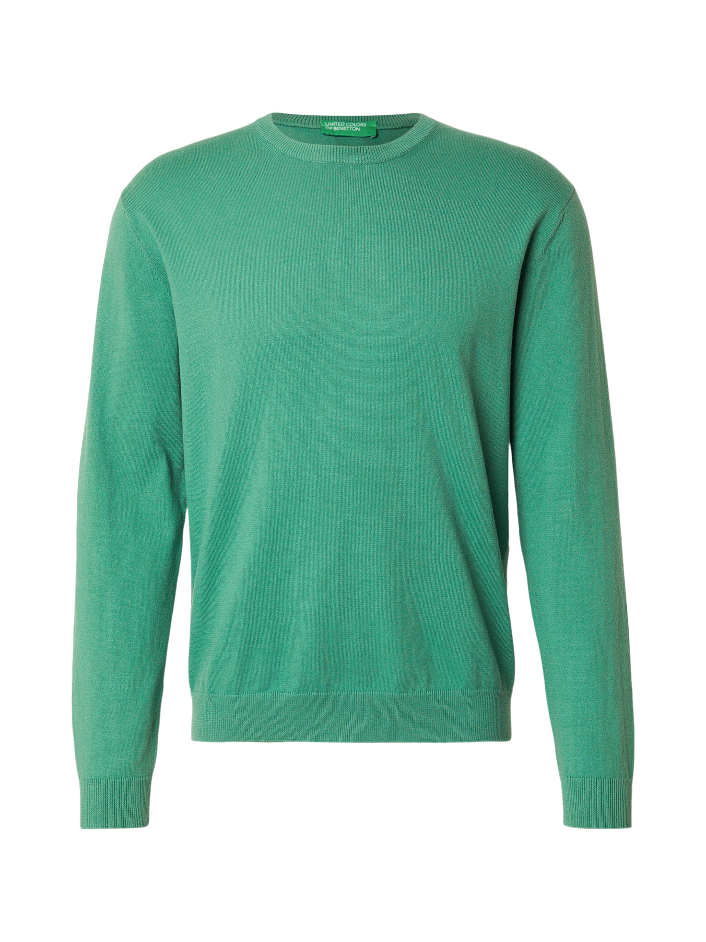 Regular fit Pulover de la UNITED COLORS OF BENETTON pe verde: față