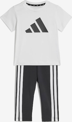 juoda ADIDAS SPORTSWEAR Treniruočių kostiumas: priekis