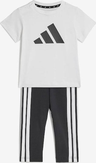 ADIDAS SPORTSWEAR Treenipuku 'Essentials' koossa 80 värissä musta / valkoinen, Tuotenäkymä