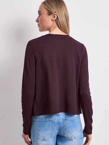 STREET ONE Knit Cardigan 'Nette' in Red