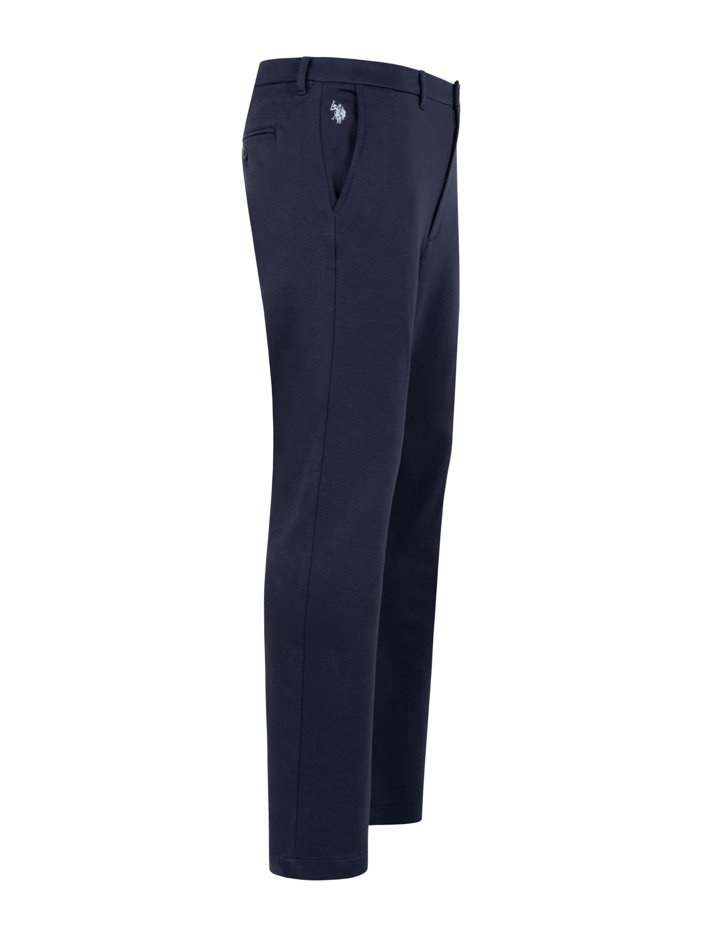 U.S. POLO ASSN. Regular Chino in Blauw