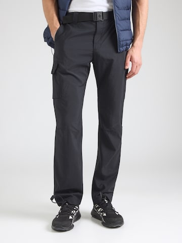 COLUMBIA - regular Pantalón de montaña 'Silver Ridge™' en negro: frente