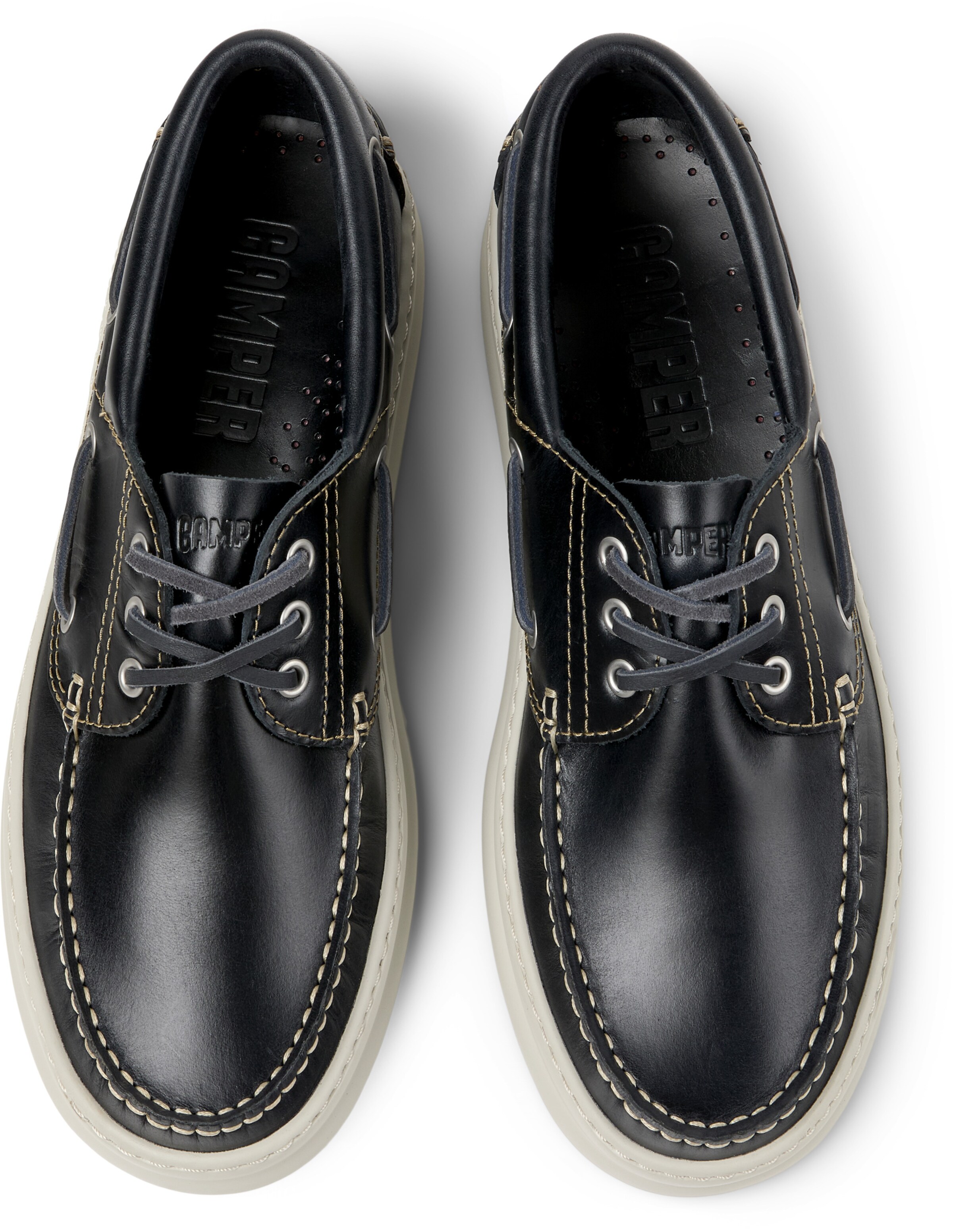 CAMPER Mokassin 'Runner Four' in Schwarz