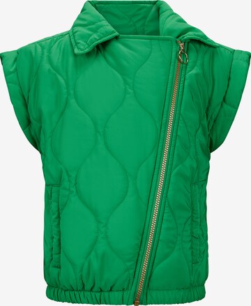 Gilet 'Gislene' di Retour Jeans in verde: frontale