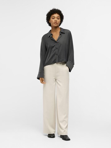 OBJECT Wide leg Broek 'LISA' in Beige