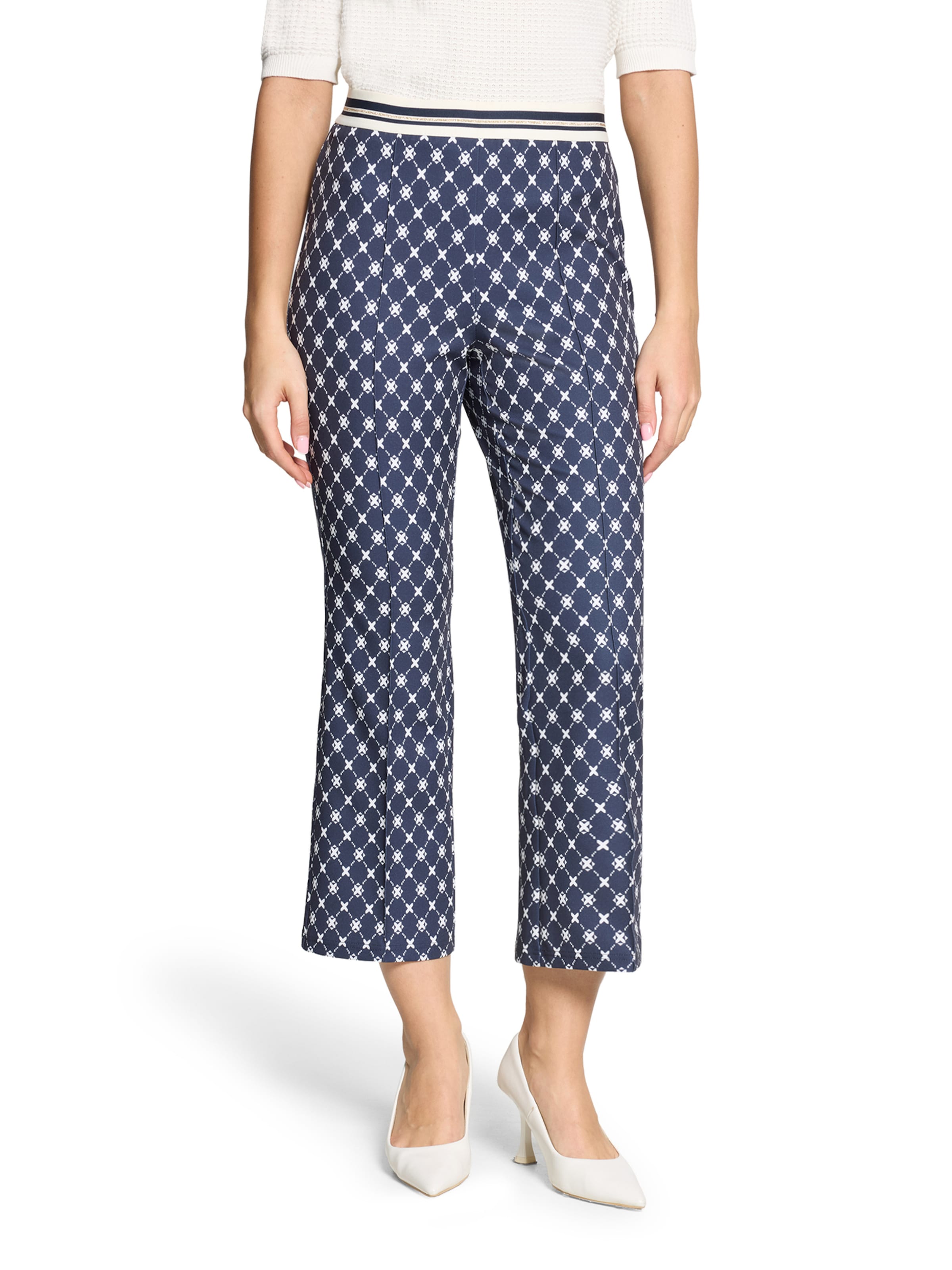 Slimfit Pantaloni di Betty Barclay in blu: frontale