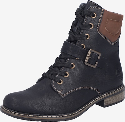 Rieker Schnürstiefel '71200' in braun / schwarz, Produktansicht