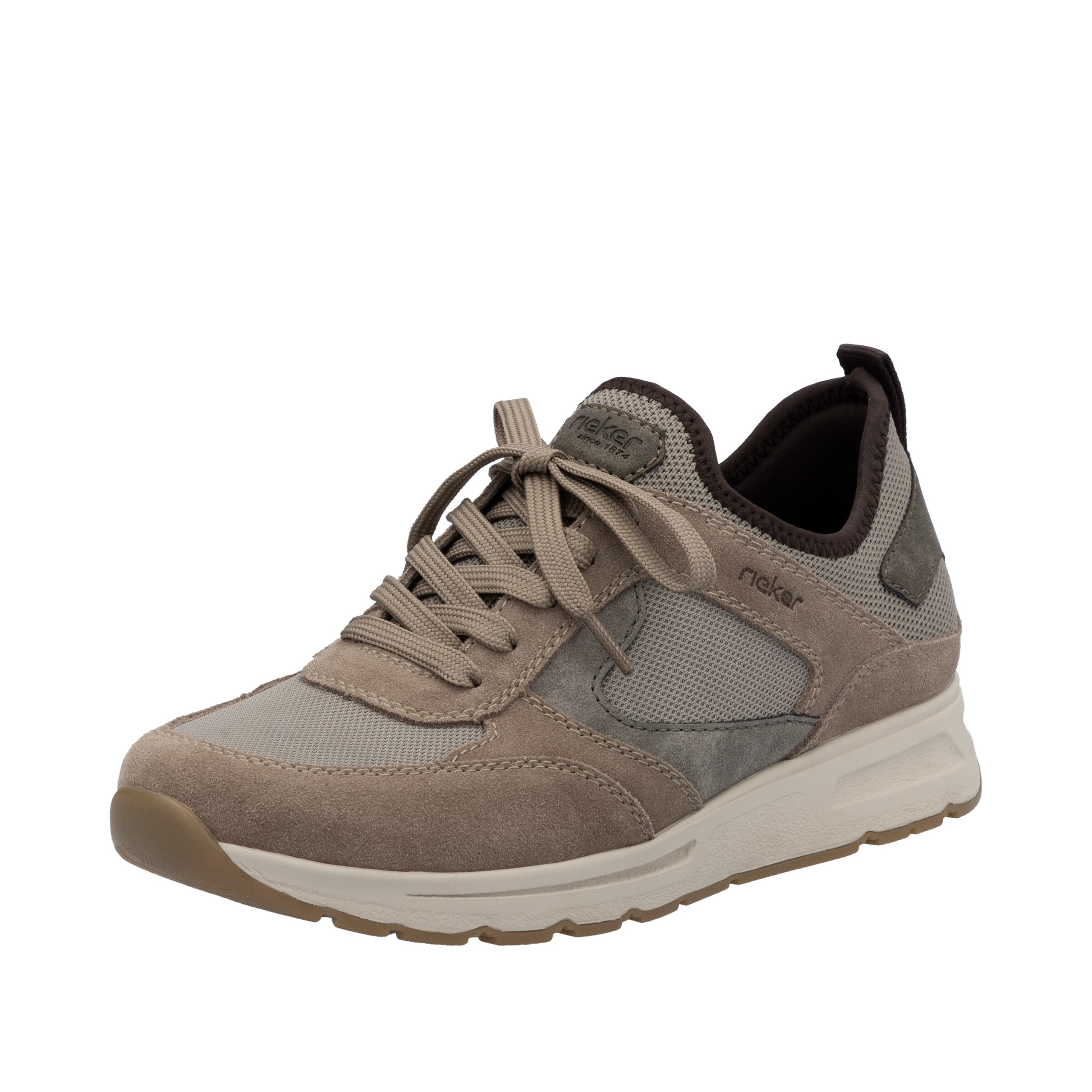 Rieker Sneakers in Beige: front
