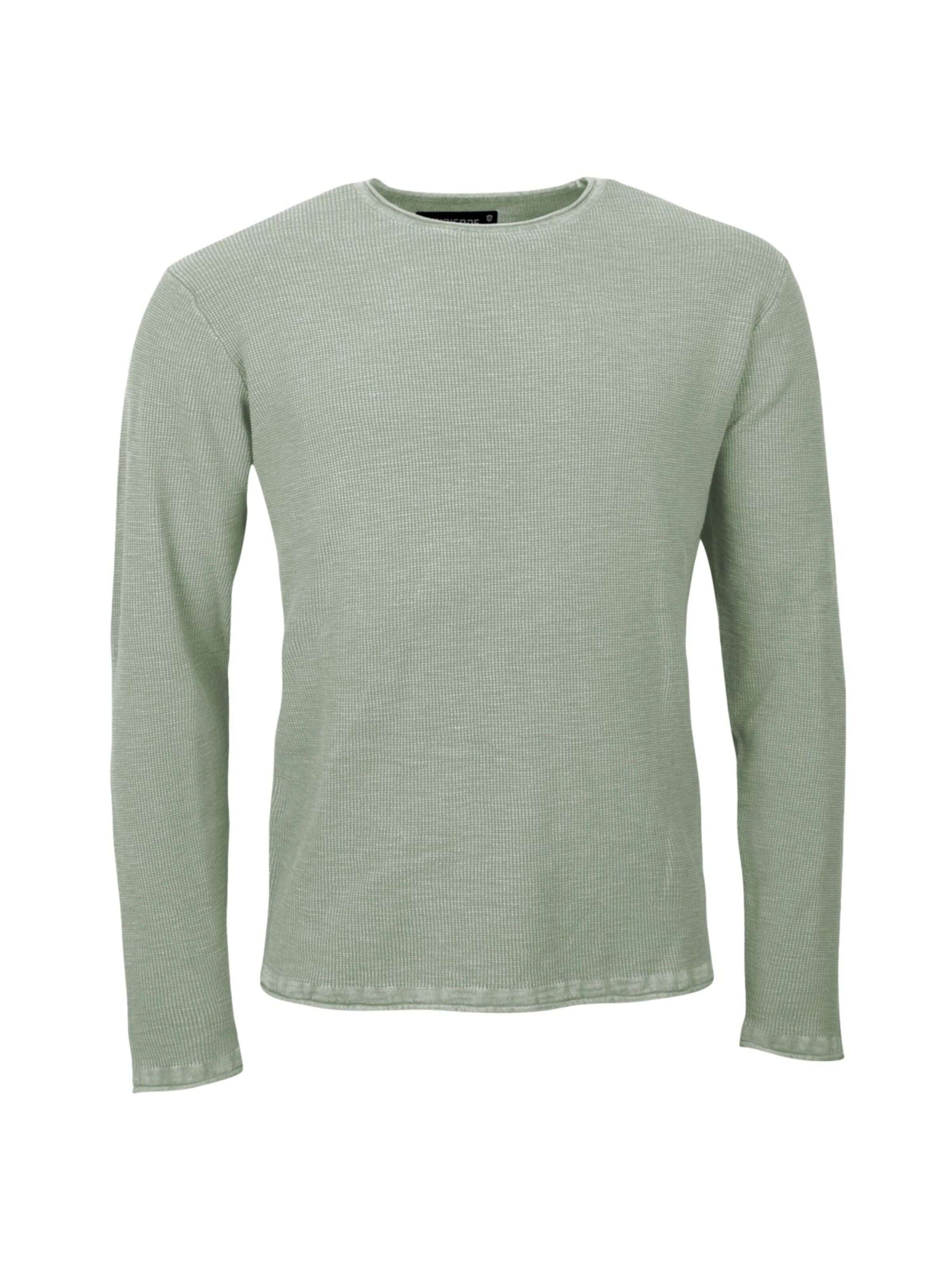 Pull-over 'Jadiel' INDICODE en vert : devant