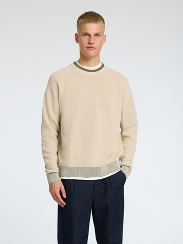 SELECTED HOMME Trui in Beige: voorkant