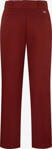 DICKIES Regular Broek in Rood