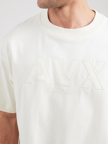 Avirex T-Shirt 'VELOCITY' in Weiß