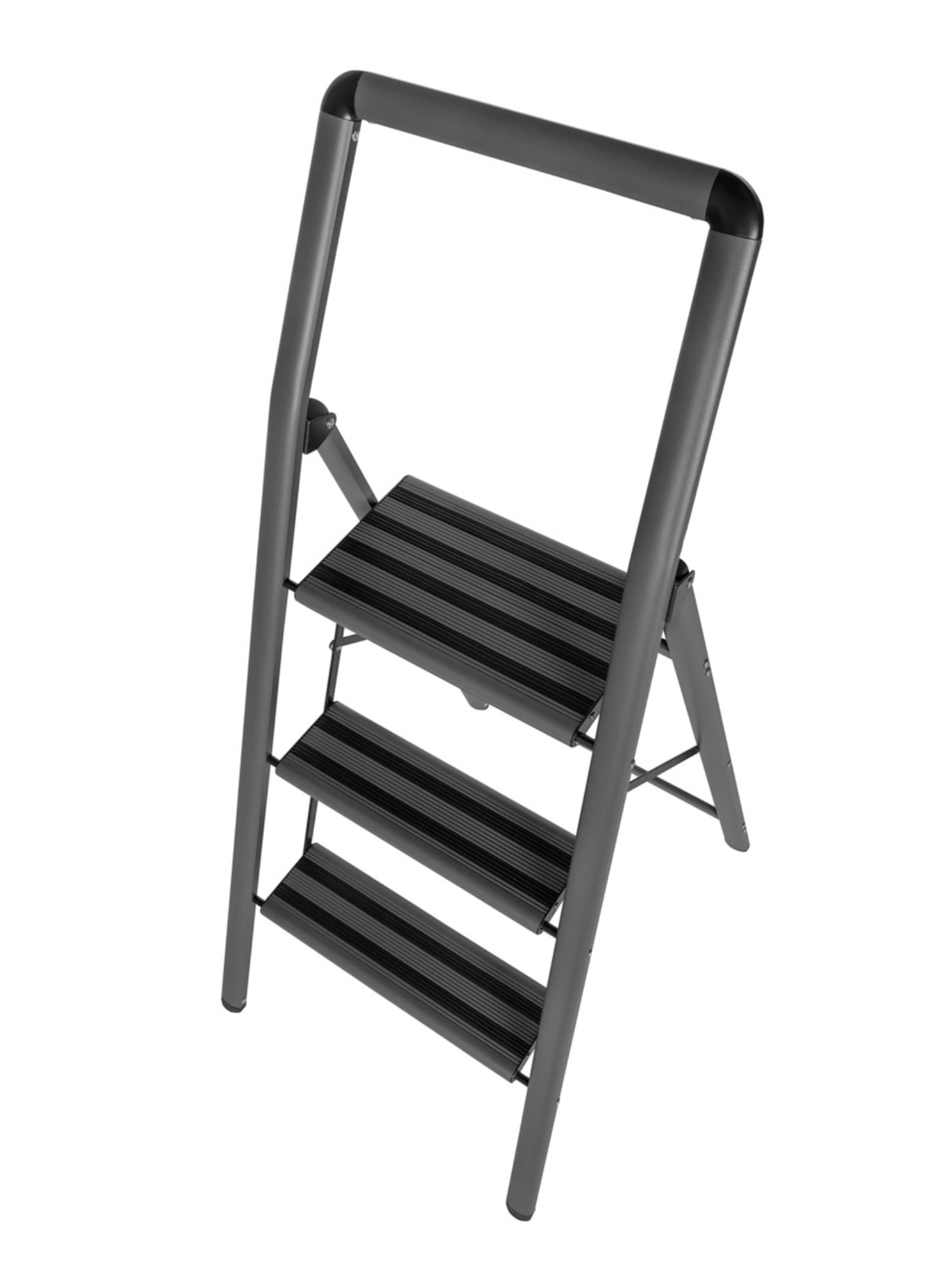 Wenko Klapptrittleiter 'Alu-Compact' in Grau