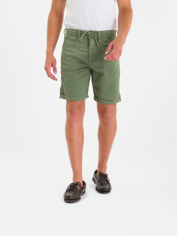 Regular Pantalon Le Temps Des Cerises en vert : devant