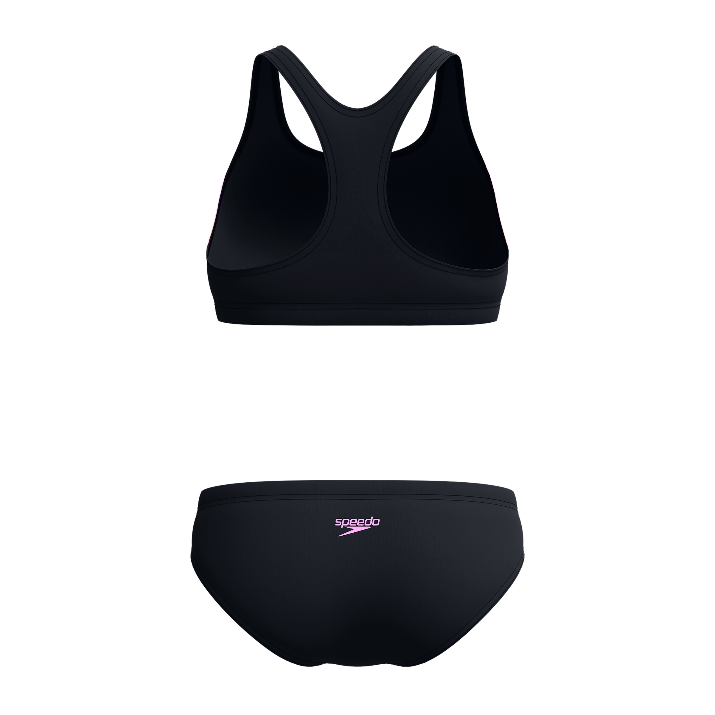 SPEEDO Bralette Sports Bikini in Black