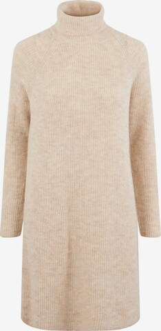 PIECES Jurk 'Ellen' in Beige: voorkant