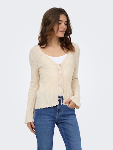 ONLY Cardigan i beige: forside