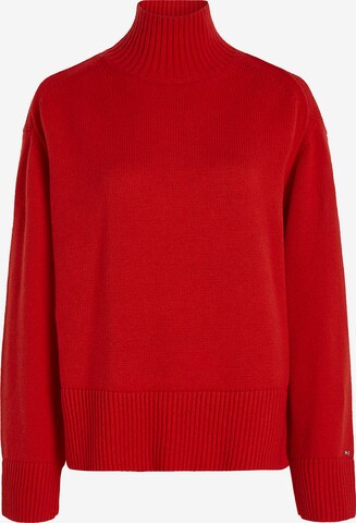 TOMMY HILFIGER Pullover i rød: forside