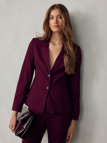 Next - Blazer en rojo: frente