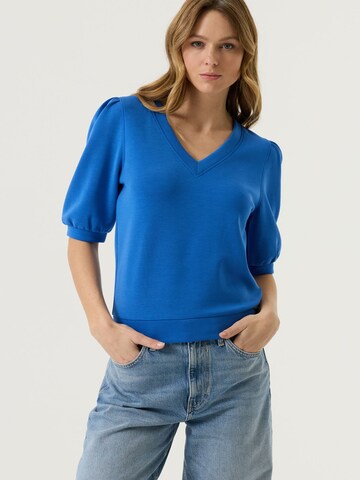 Sweat-shirt GARCIA en bleu : devant