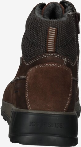 JOSEF SEIBEL Lace-Up Boots in Brown
