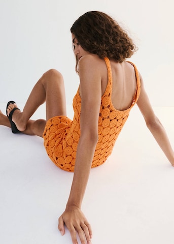 MANGO Dress in Orange