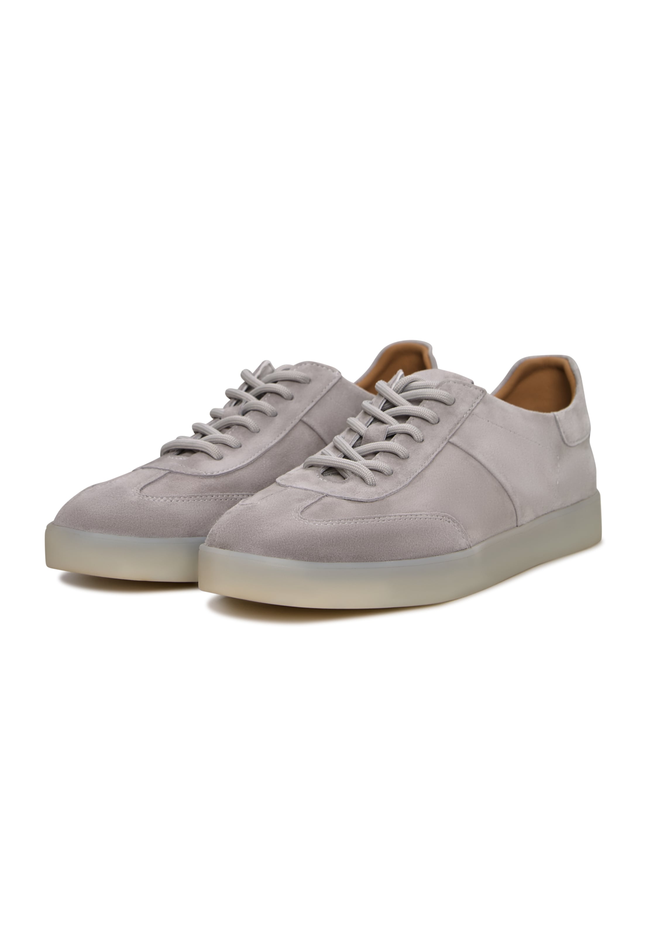 CESARE GASPARI Platform trainers in Grey