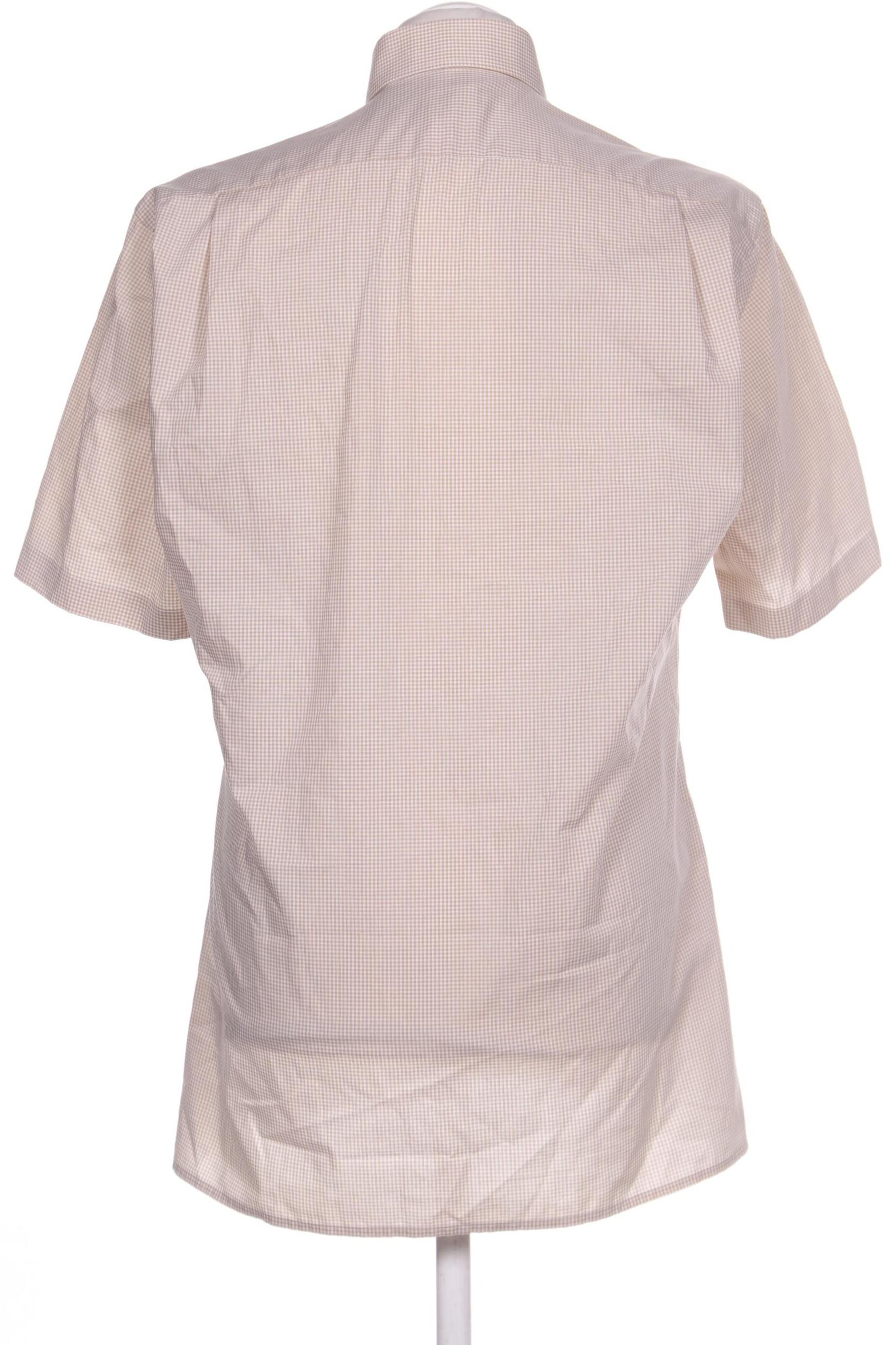 OLYMP Button Up Shirt in M in Beige