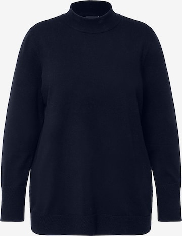 Pull-over Ulla Popken en bleu : devant