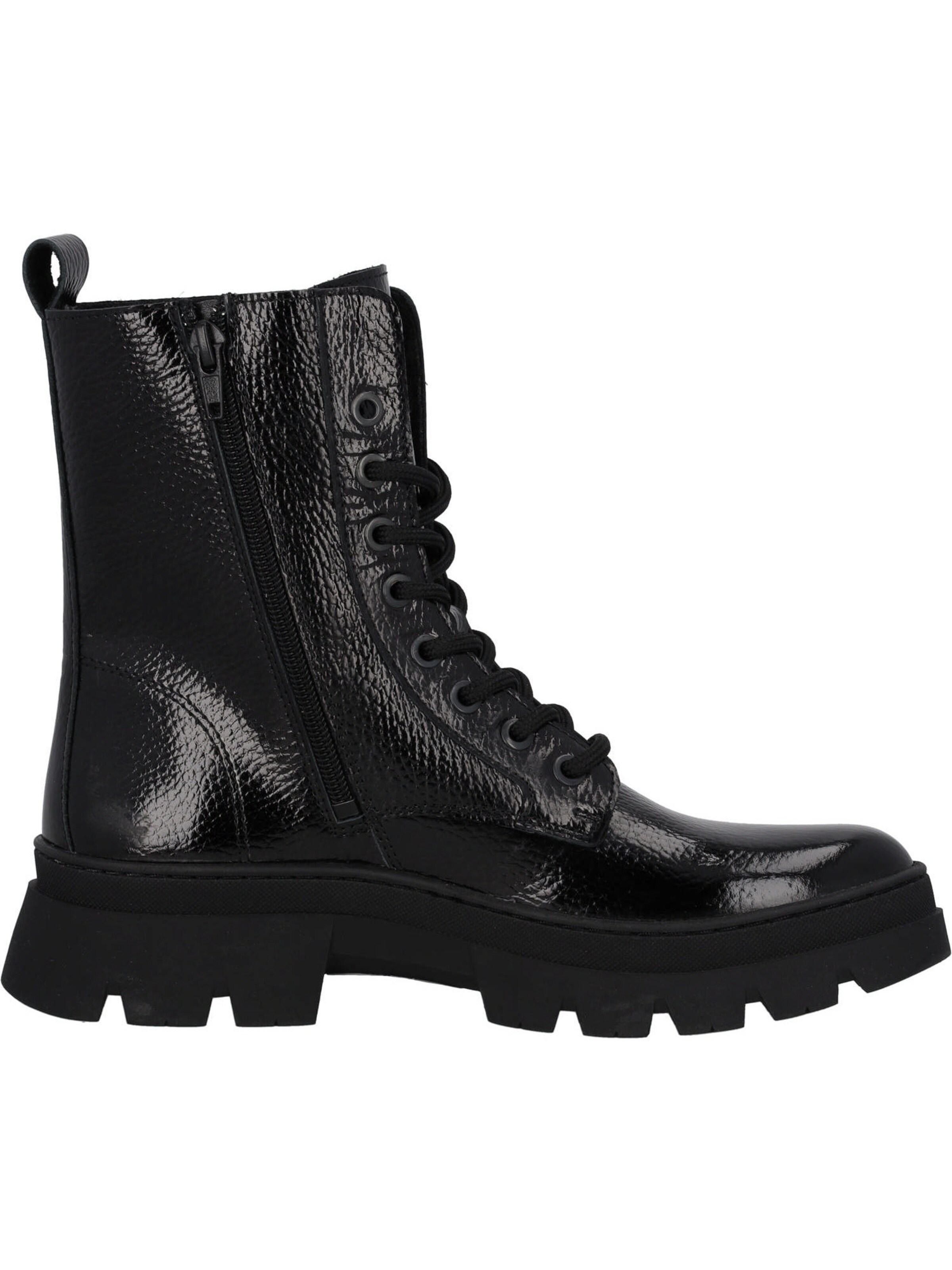 Palado - Botines con cordones en negro