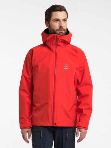 Haglöfs Outdoor jacket 'Roc GTX' in Red: front
