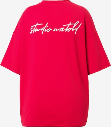 Studio Untold Shirt in Rot: Vorderseite