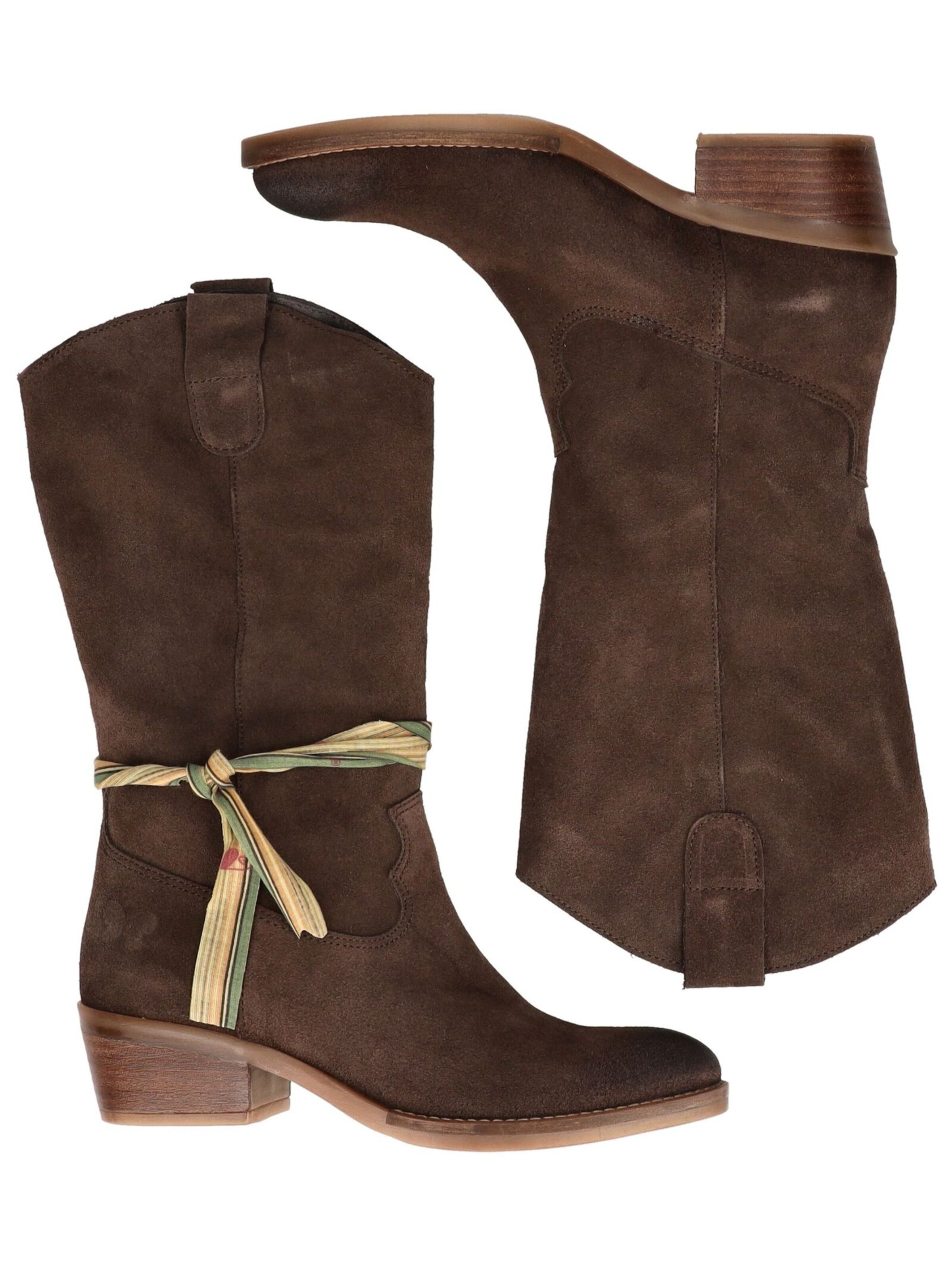 Bottes de cowboy FELMINI en marron