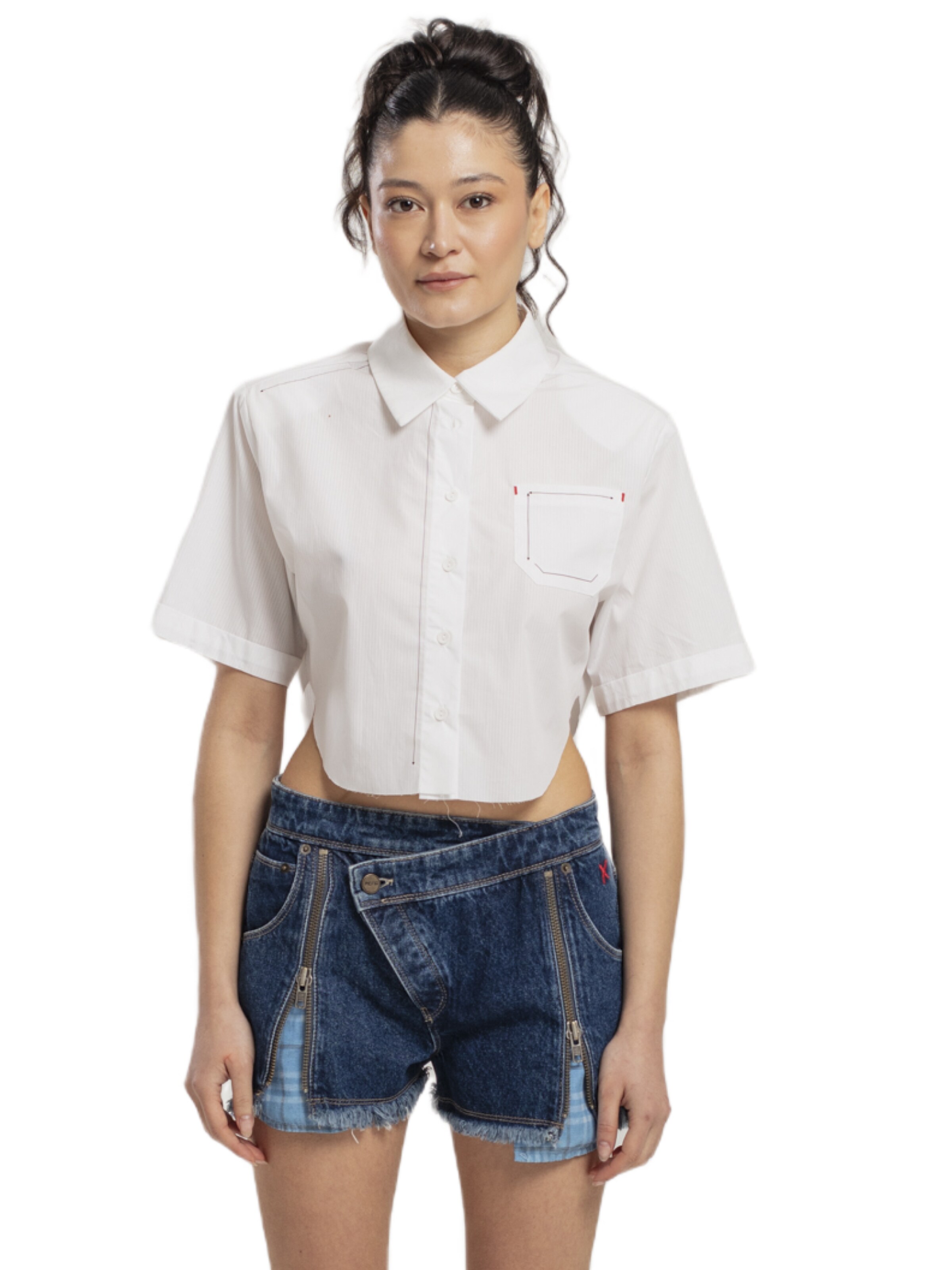 PCFG Regular Shorts in Blau: Vorderseite