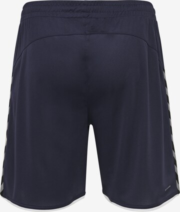 Hummel Regular Sportshorts 'Poly' in Blau