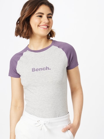 BENCH Shirt 'FUTURA' in Grey: front