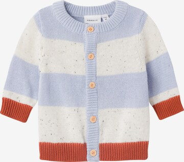 Cardigan 'Tetim' NAME IT en bleu : devant