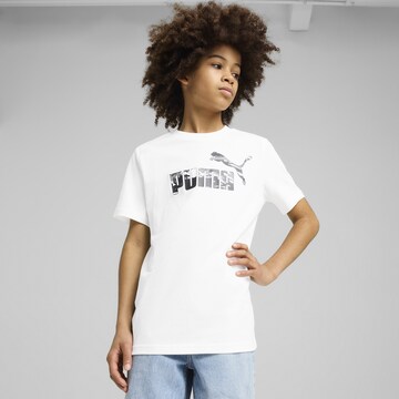 PUMA Shirt 'Essentials' in White